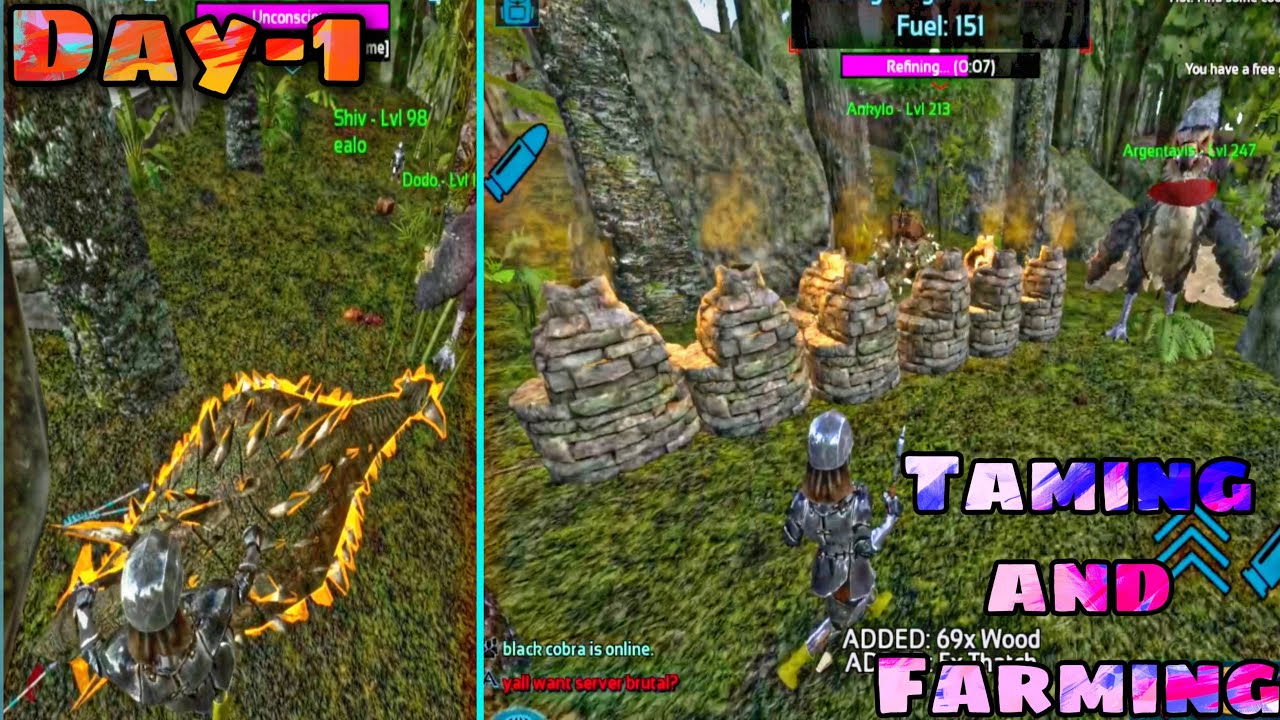 ARK MOBILE - NEW FRESH START PVP | SEASON - XIII | Episode - 1