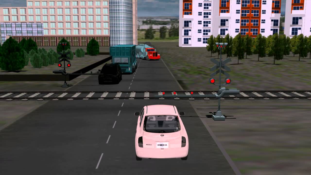 Train Accident Animation