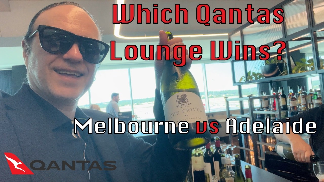 Битва бизнес-залов Qantas: Мельбурн против Аделаиды + скрытые жемчужины Хандорфа!