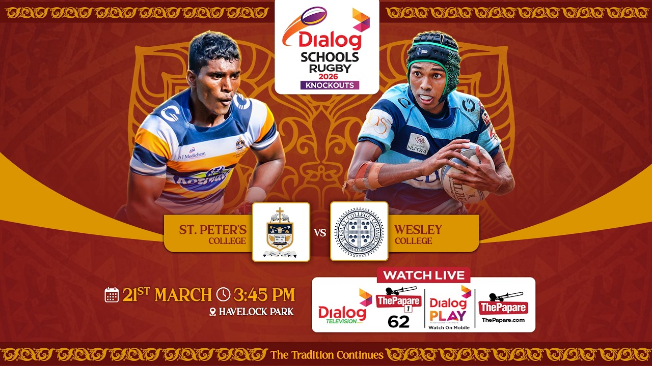 St. Peter's College vs Wesley College - Dialog Schools Rugby Knockouts 2026
