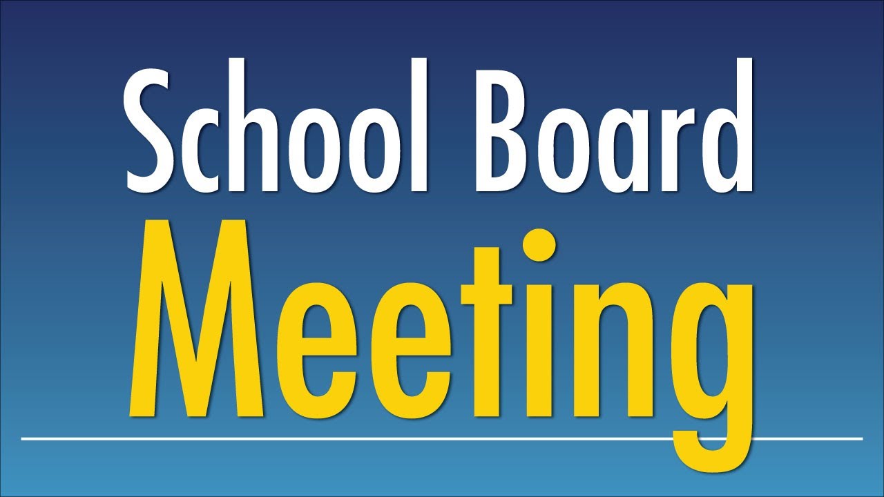 School Board Meeting March 11, 2025