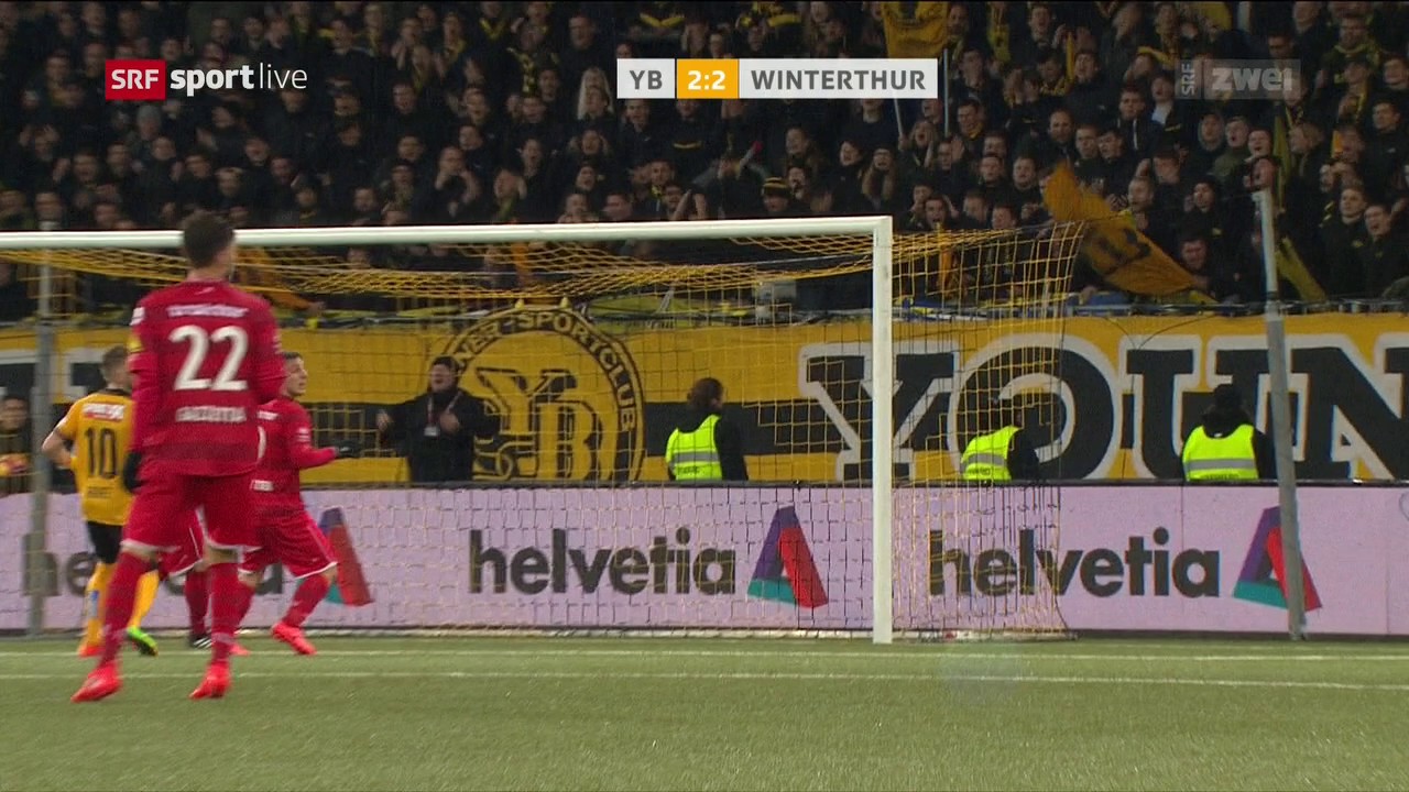 Young Boys- Winterthur 2:2 (5:7) 01.03.2017