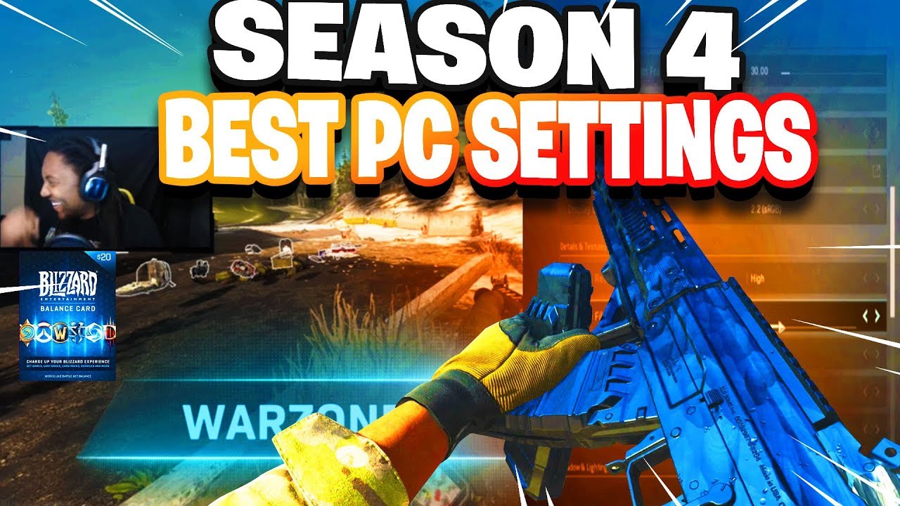 *NEW* Modern Warfare - Season 4 BEST PC Settings 