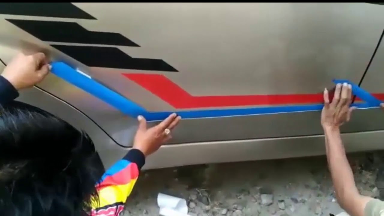 BANYAK DICARI ORANG!! BODY MOBIL FULL STIKER JADI KEREN EUY