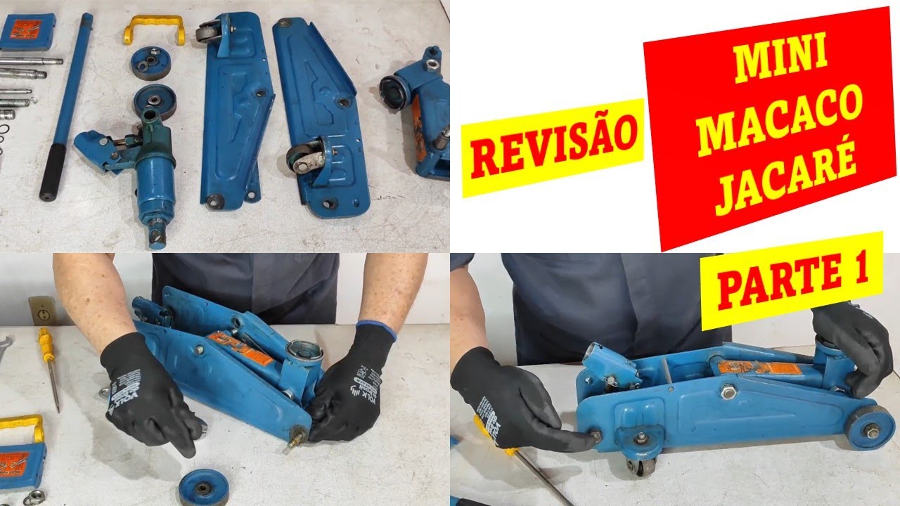 REVISANDO MINI MACACO JACARÉ - parte 1       