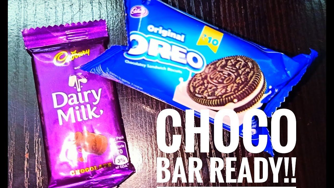 Oreo biscuit ഉണ്ടോ?? Choco bar icecream ready... | Choco bar icecream