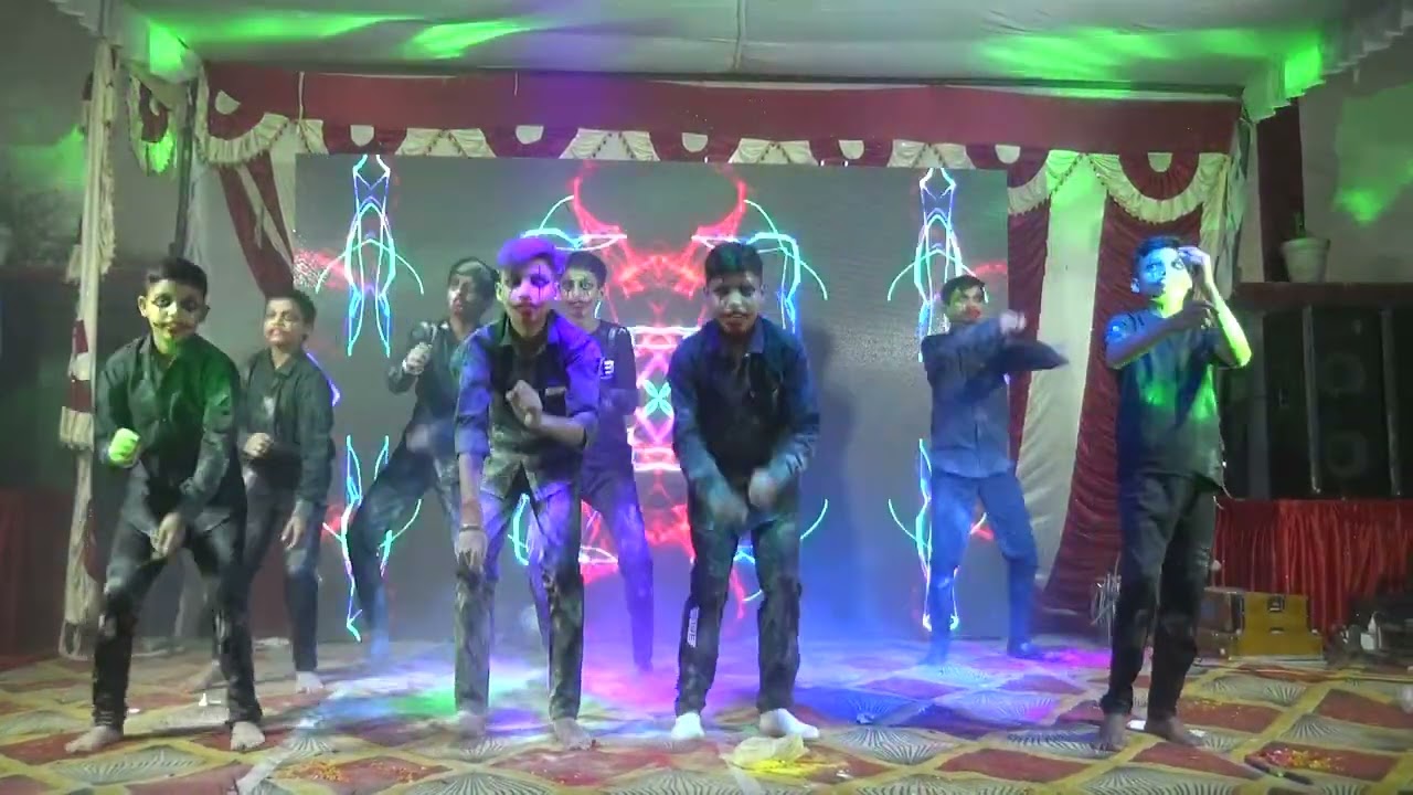 Bhoot raja song #drama #khushbooconventschool #annualfunction