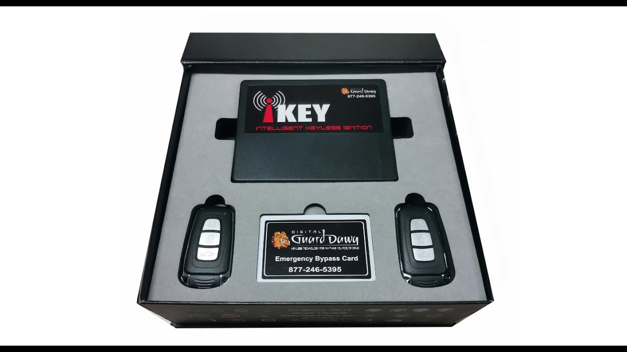 iKey Keyless Ignition: Push-Button Start Upgrade for New & Classic Cars