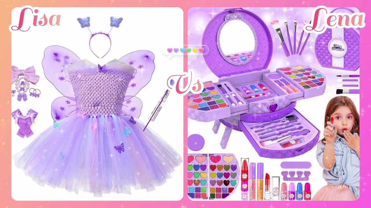 Lisa or Lena# different fairy#frocks//(part#6) chose# your choice #Lisa or Lena ☺️❤