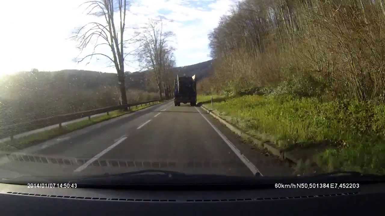 Wiedtal Neuwied Waldbreitbach und zurück
