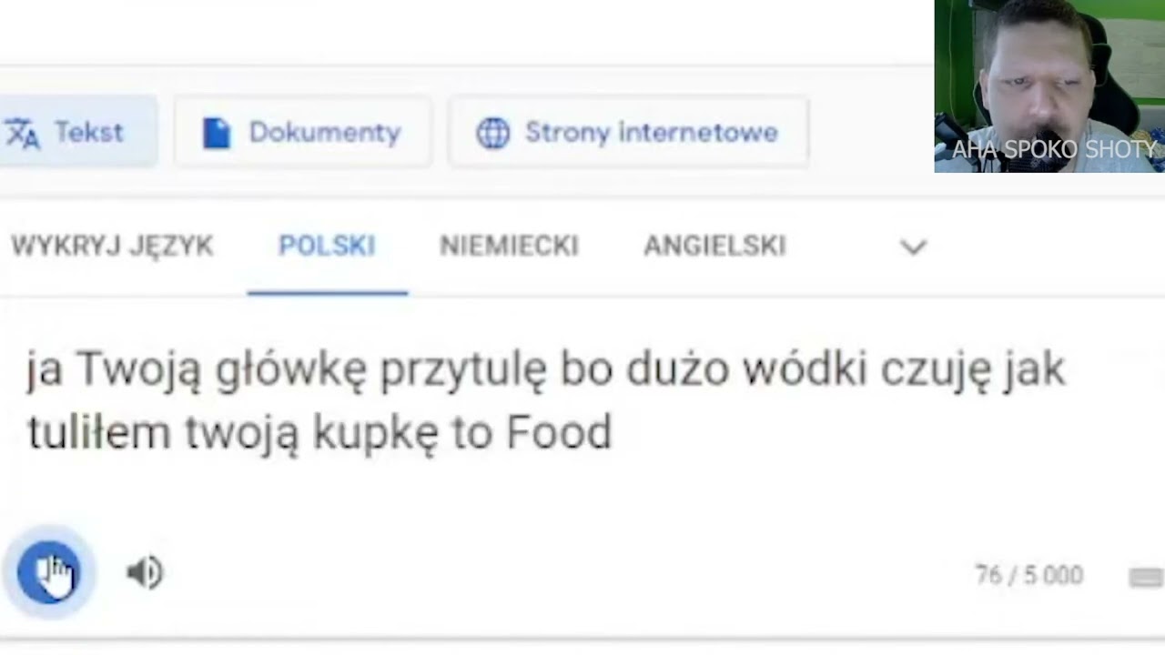 DAWID JASPER I KOLEJNE STARCIE Z GOOGLE TŁUMACZEM