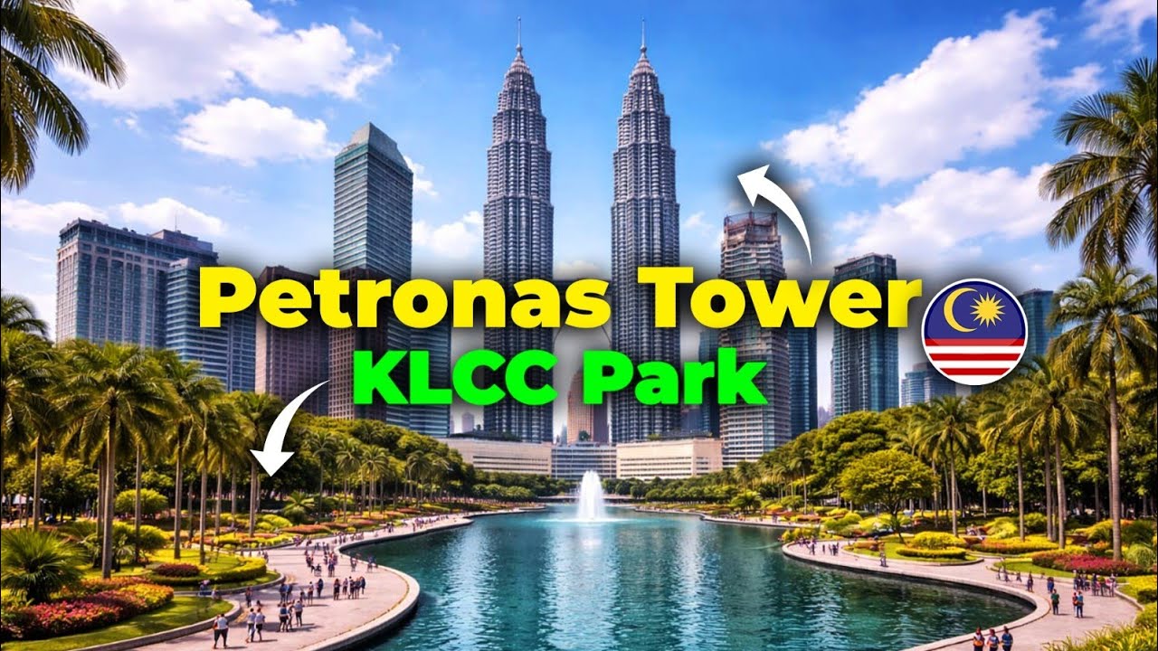 Ep 27 | Exploring Kuala Lumpur 🇲🇾 | KLCC Park, Petronas Towers & Rapid KL 
