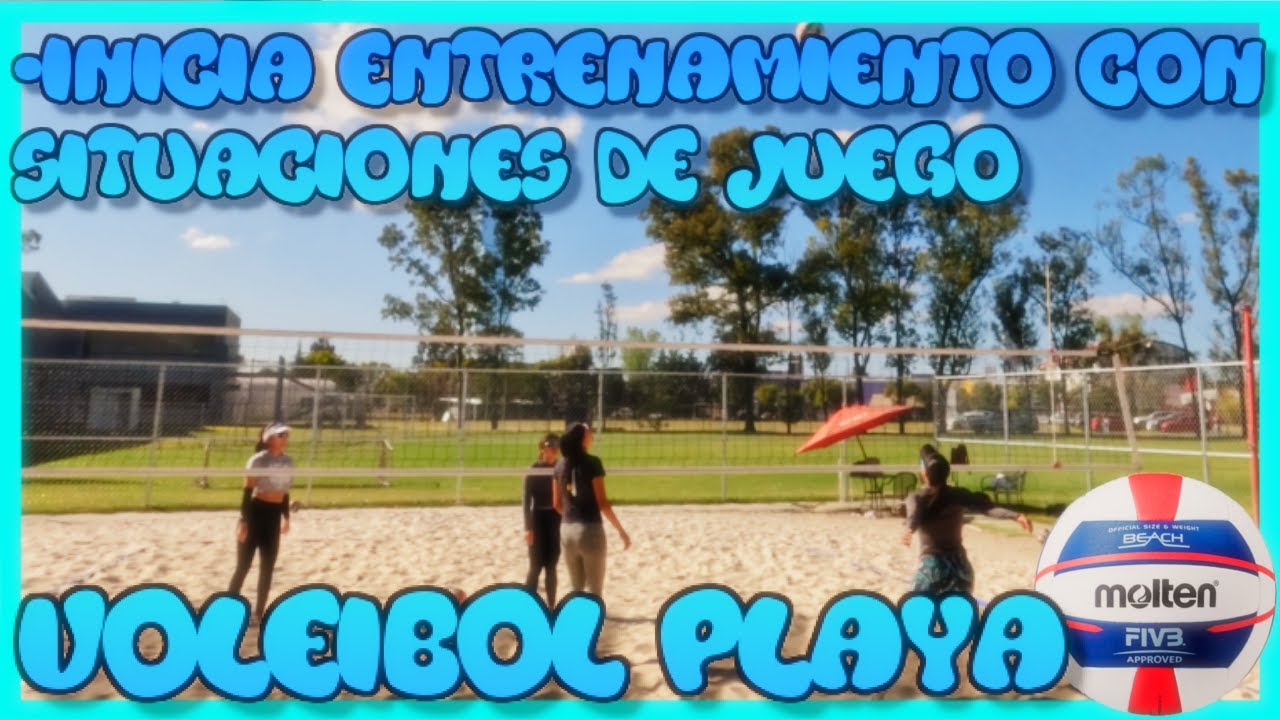 INICIA ENTRENAMIENTO CON SITUACIONES DE JUEGO - VOLEY PLAYA MEXICO #volleyball #beachvolleyball