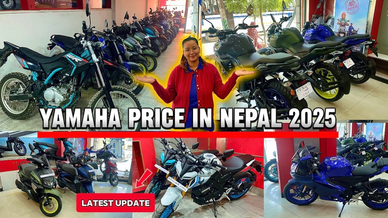 Yamaha Bikes Scooty Price In Nepal 2025🏍️Latest Update ❤️FZSV2,WR155,RAYZR,FZSV3,MT-15,AEROX,R15❤️