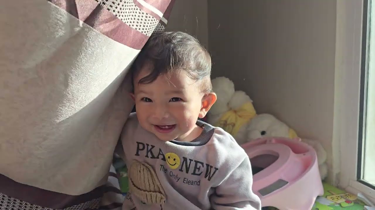 Утренняя рутина #ребенок #beb&ecirc;fofo #cute #babyvideo