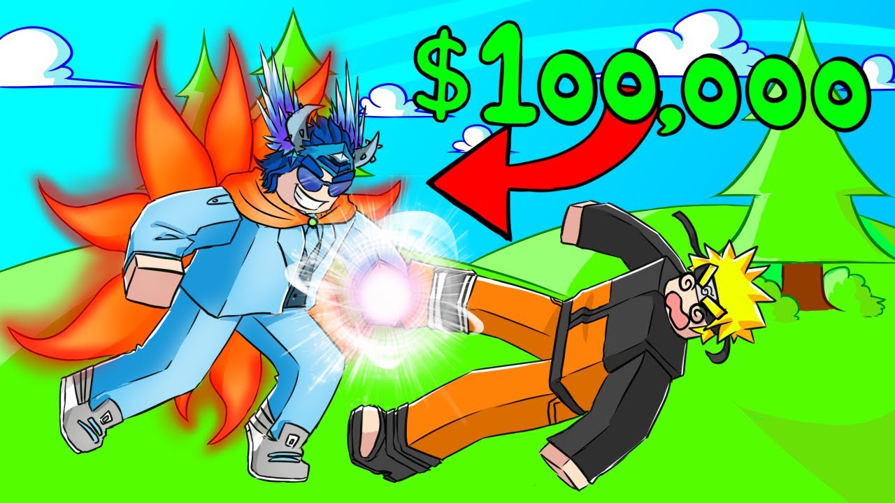 I Spent $100,000 To Become OP In Naruto ROBLOX!