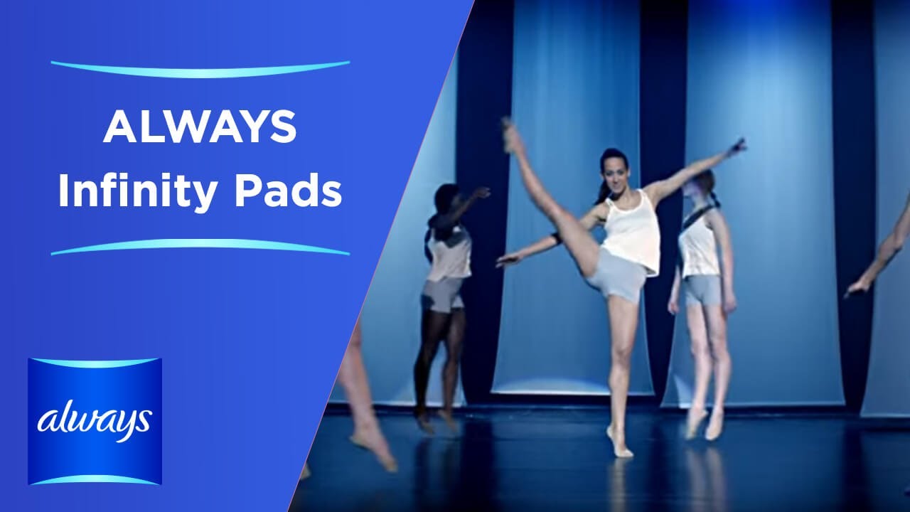 ALWAYS Infinity Sanitary Towels Commercial