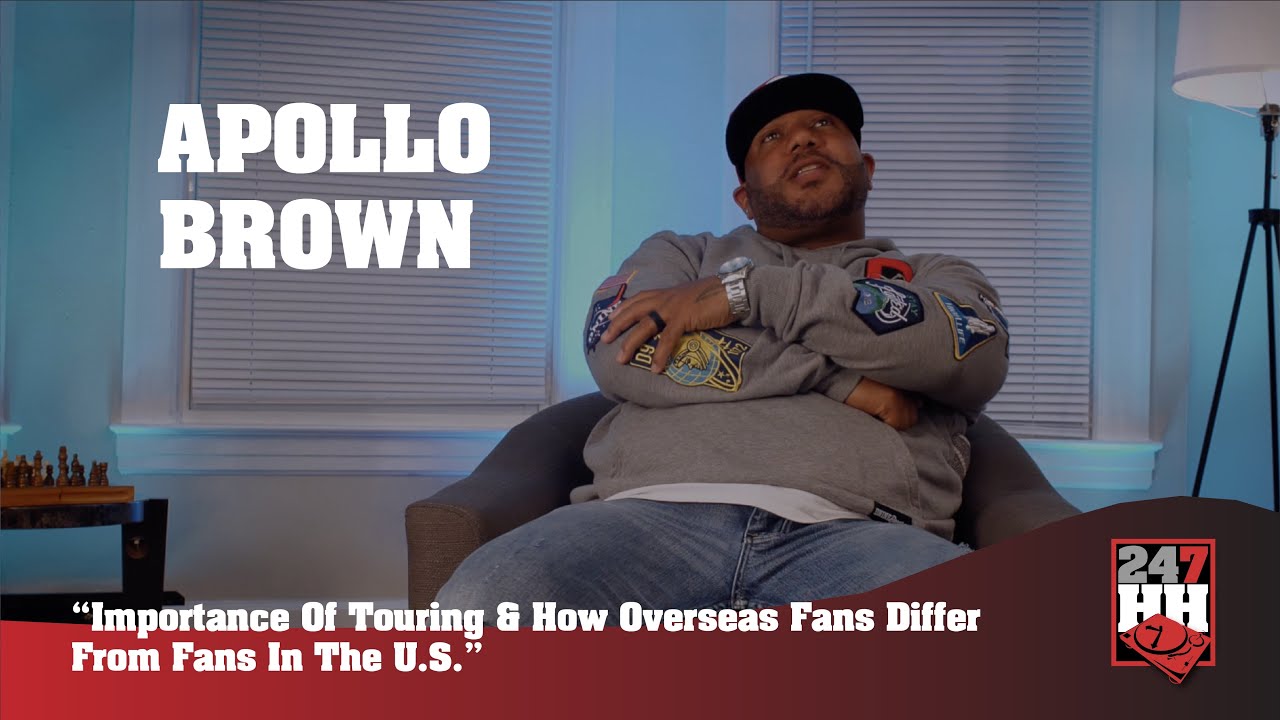Apollo Brown - Importance Of Touring & How Overseas Fans Differ From Fans In The U.S. (247HH EXCL)