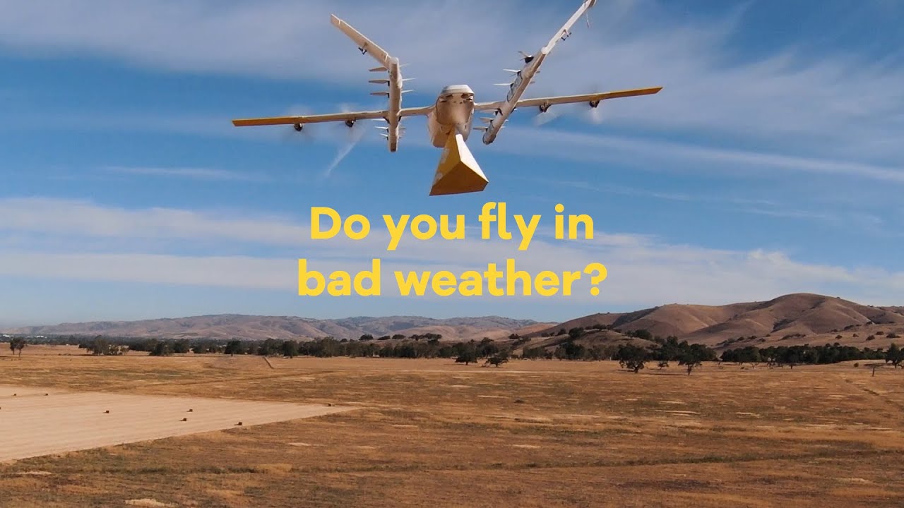 Drone delivery in bad weather? | Ask Wing