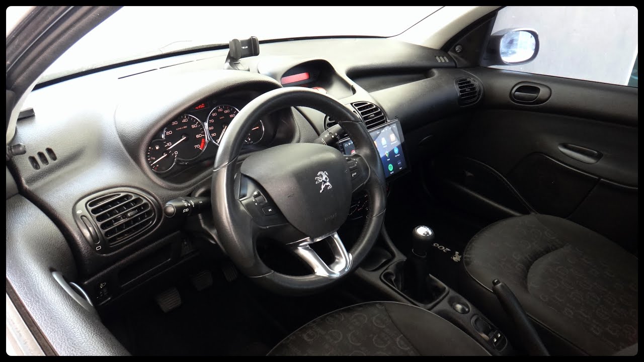 volante do 208 griffe no Peugeot 206 207 307 308 408 🇲🇫🇲🇫etc...