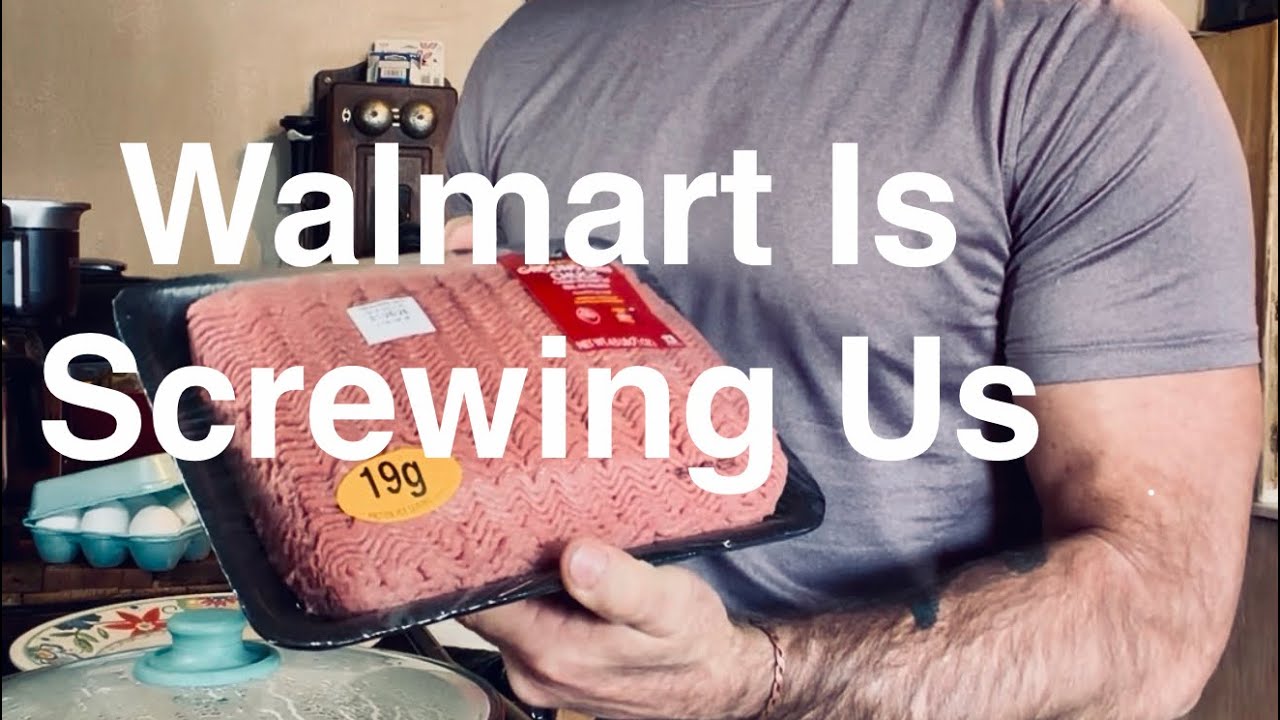 Walmart обманывает нас, продавая нам грузики для мяса.
