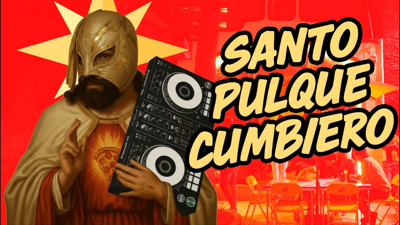 Tome pulque, baile cumbia! FRANK METAL MASKARA en Pulquería Atemaxac