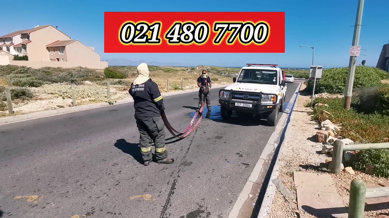 City of Cape Town's Fire & Rescue- why hydrants are so important.