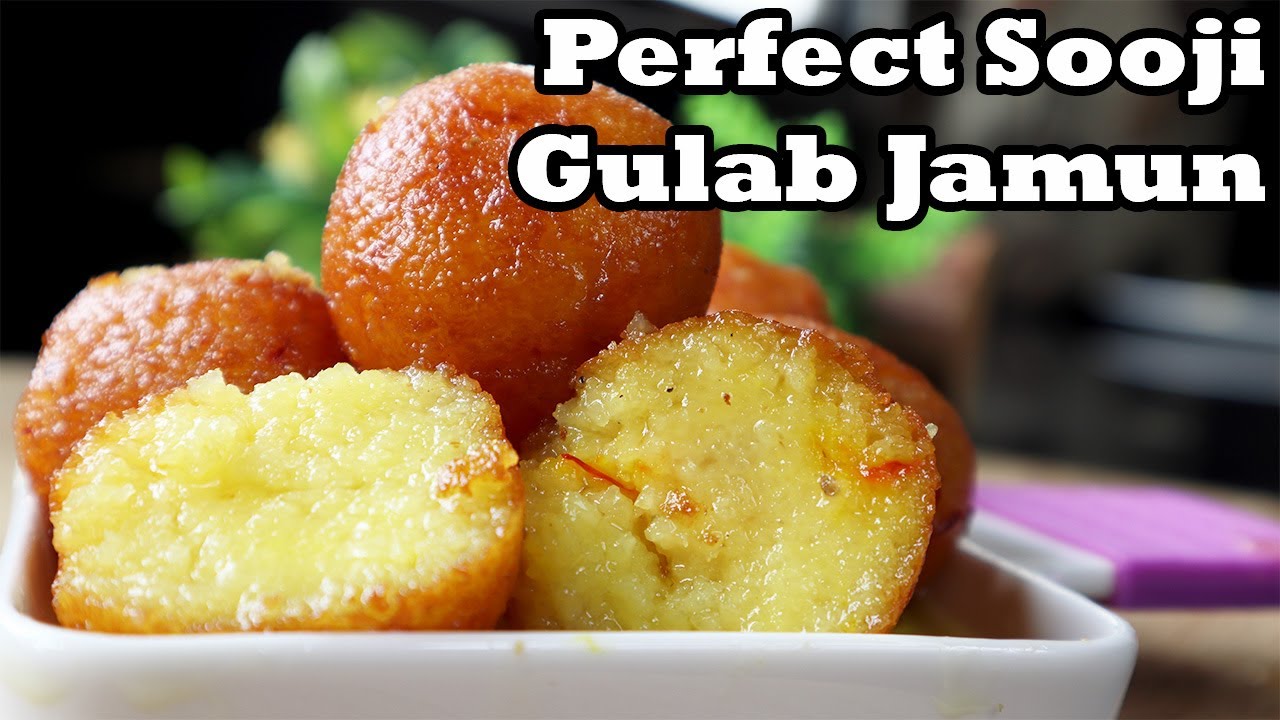 Sooji ke Gulab Jamun l Cooking with Benazir