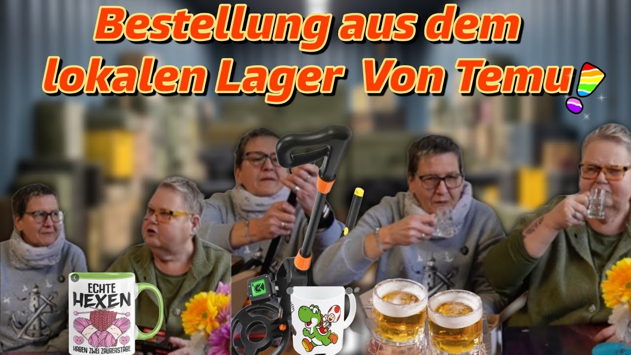 Temu-Tanten Haul  Wir testen Ware aus dem lokalen Lager 🫣