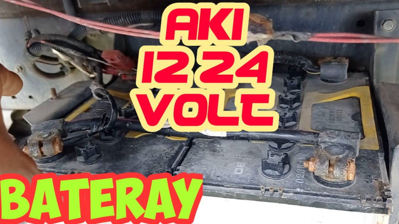 cara sambung aki 12 dan 24 volt