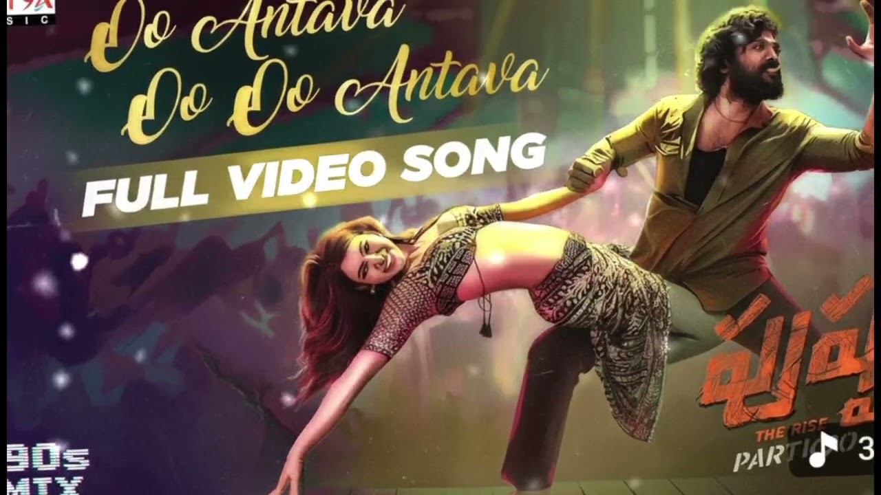 Oo Anta Mama | Hindi 90s Style Version | AI Generated Song | Pushpa Inspired