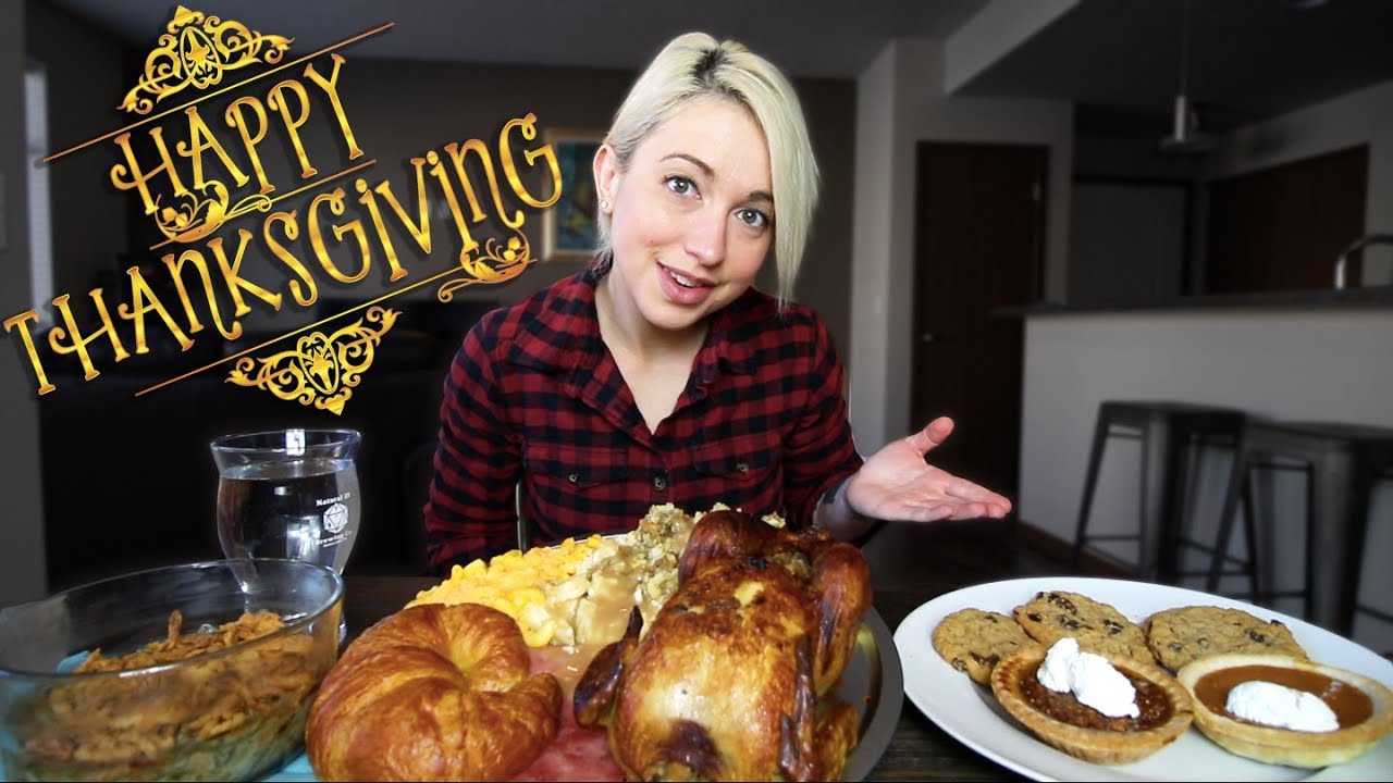 THE ULTIMATE THANKSGIVING FEAST MUKBANG