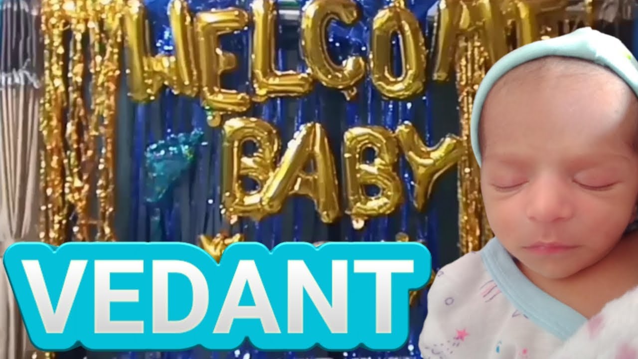 newborn baby welcome video | vedant modhvadiya