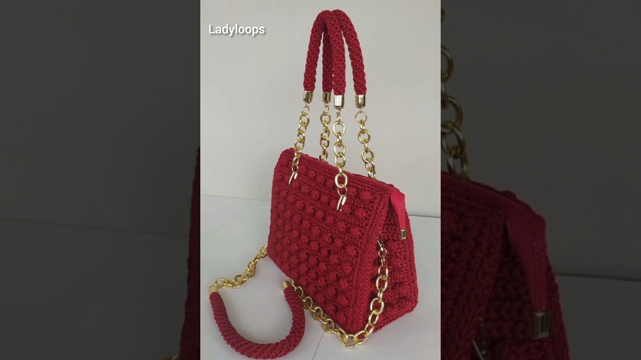 Crochet Bags: Oh My God 😍 So Beautiful Handmade #ladyloops #crochetbag #bag
