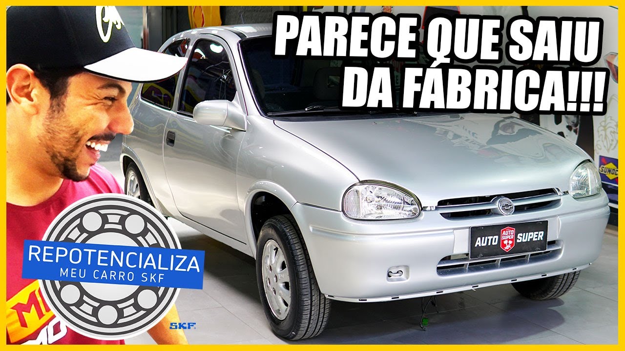 CHEVROLET CORSA - Do Lixo ao Novo de Fábrica! TRANSFORMAÇÃO INACREDITÁVEL! (REPOTENCIALIZA BY SKF)