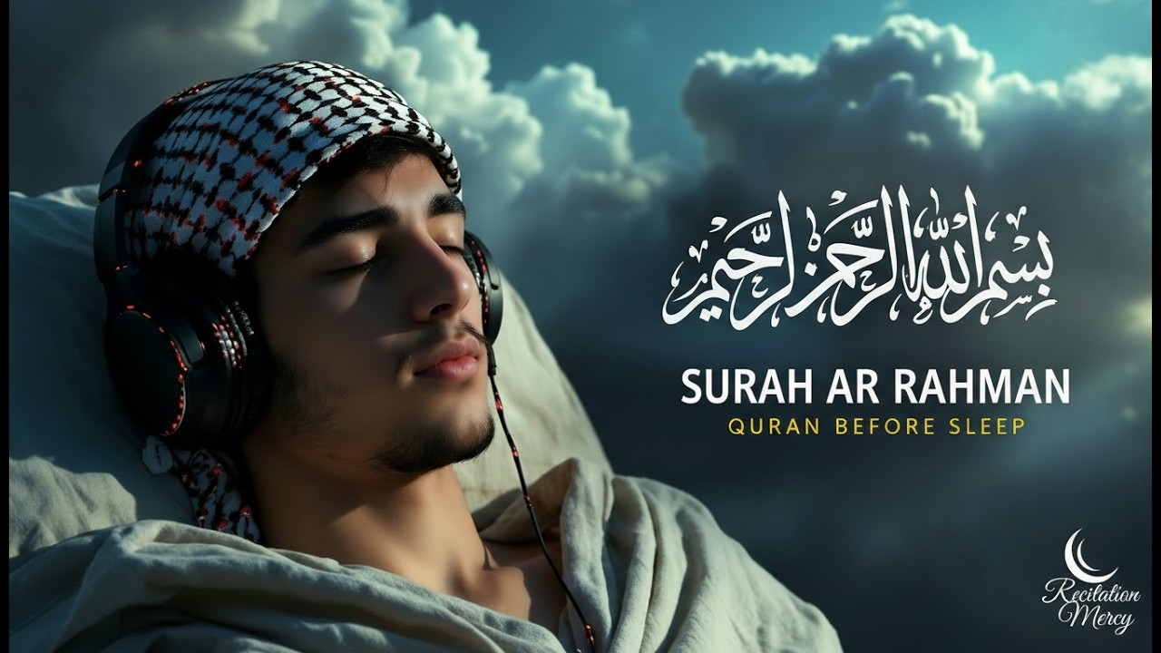 Heal Your Soul Now. Fall Asleep Fast With Surah Ar Rahman | Calm Quran Recitation Before Sleep