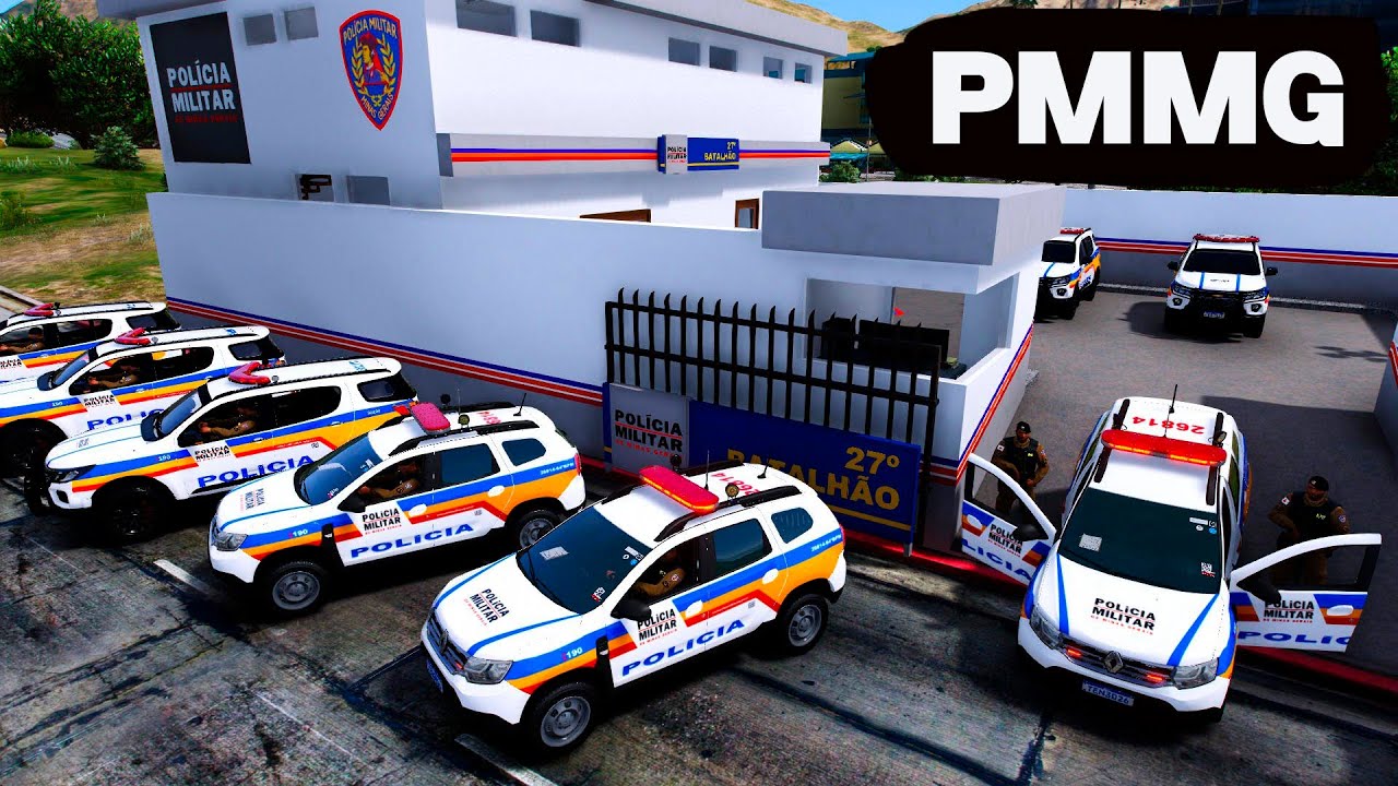 PERSEGUIÇÃO + CONFRONTO RÁDIO PATRULHA PMMG🚔 | GTA 5 POLICIAL