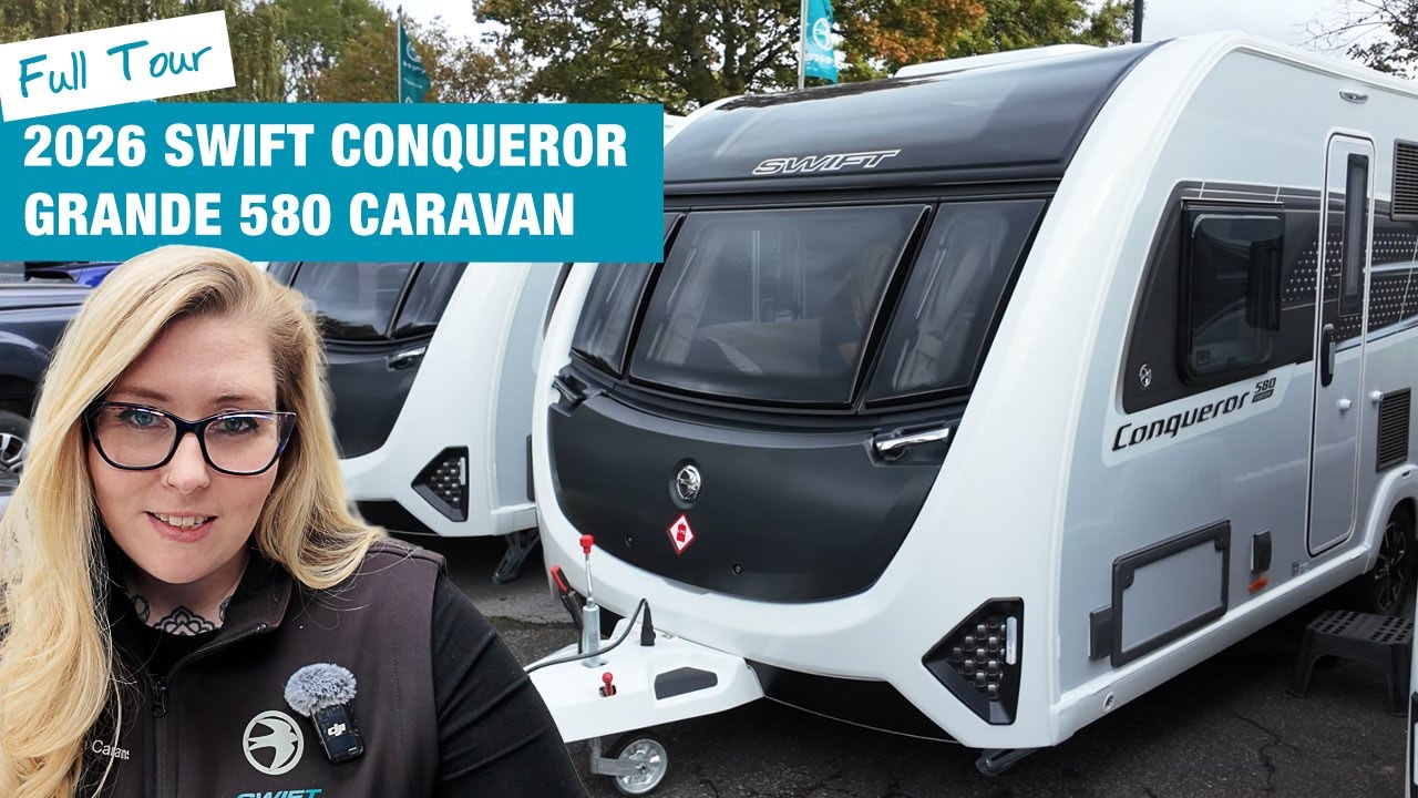 2026 Swift Conqueror Grande 580 Caravan - Full Tour