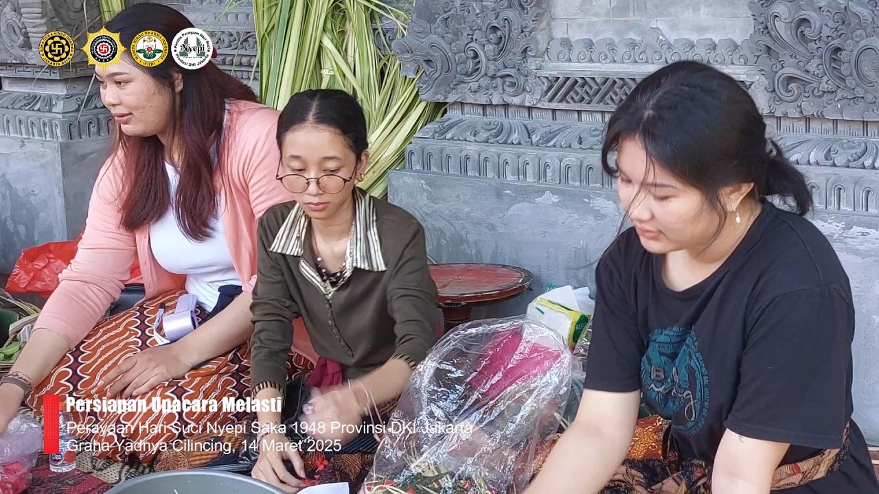 Persiapan Upacara Melasti, Perayaan Hari Suci Nyepi Saka 1948 Provinsi DKI Jakarta