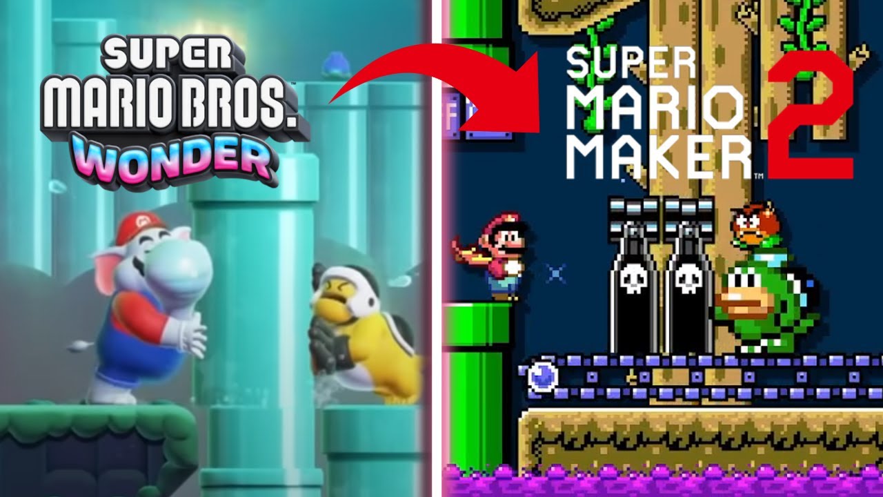 Remaking Some SMBW Levels in Smm2