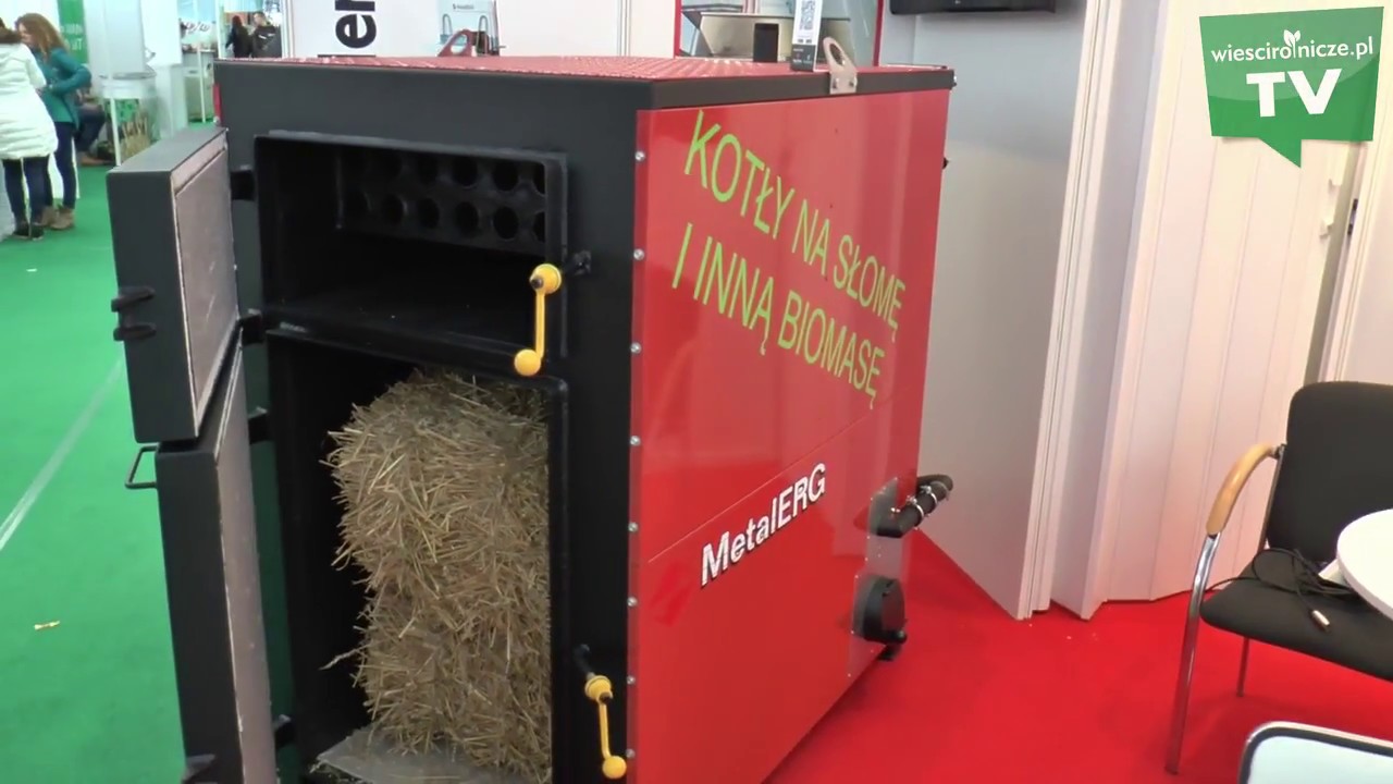 Ekologiczne kotły na słomę i inną biomasę MetalERG
