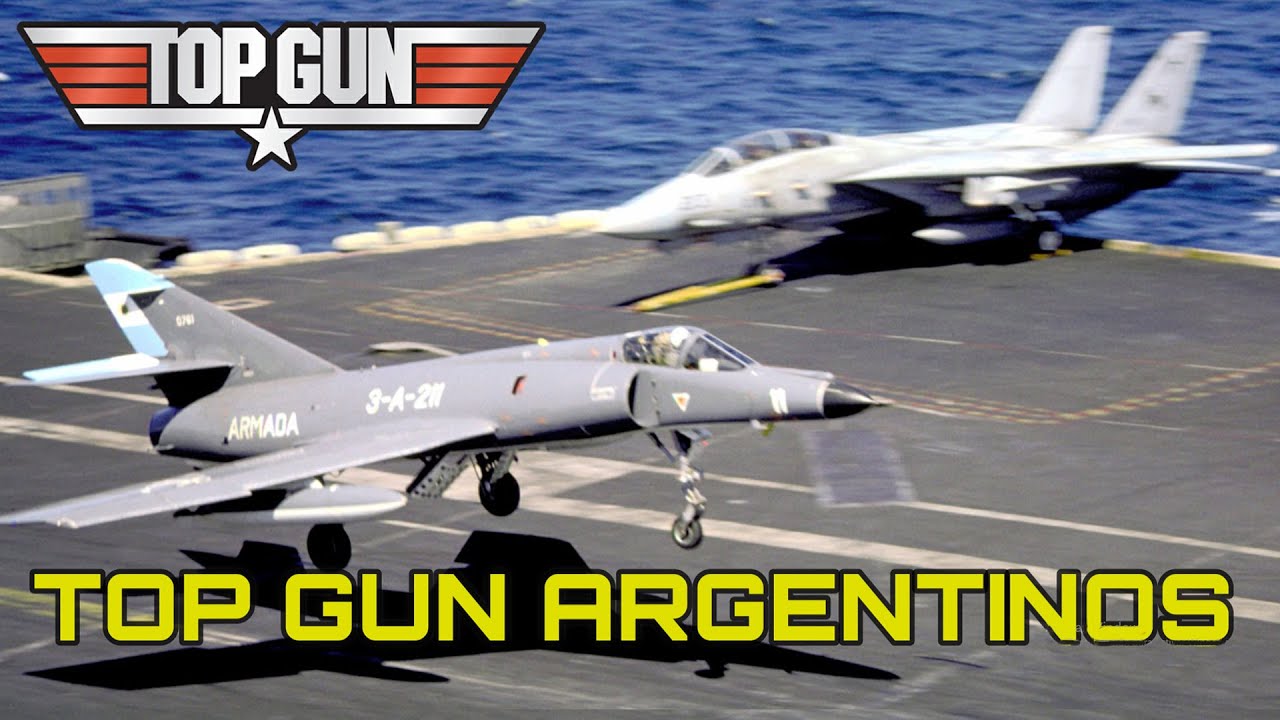 TOP GUN Argentinos - Pilotos Aeronavales Argentinos operaciones en portaviones - MAVERICK