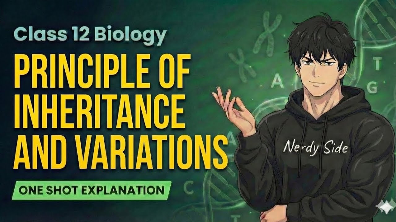 🔥 Principles of Inheritance & Variation | Class 12 Biology One Shot
