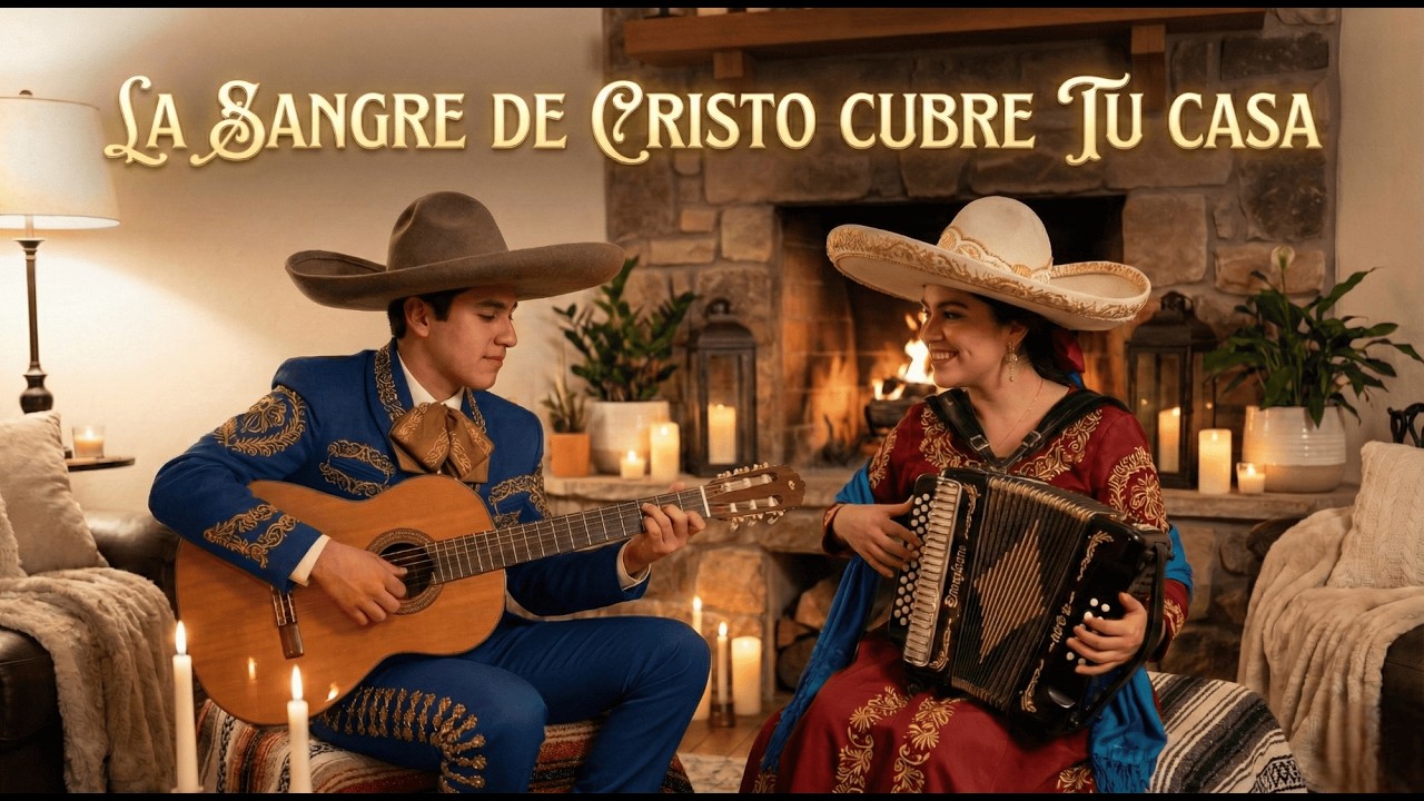 ¡LA SANGRE DE CRISTO CUBRE TU CASA! Ranchera Cristiana | Protección Total 🏠