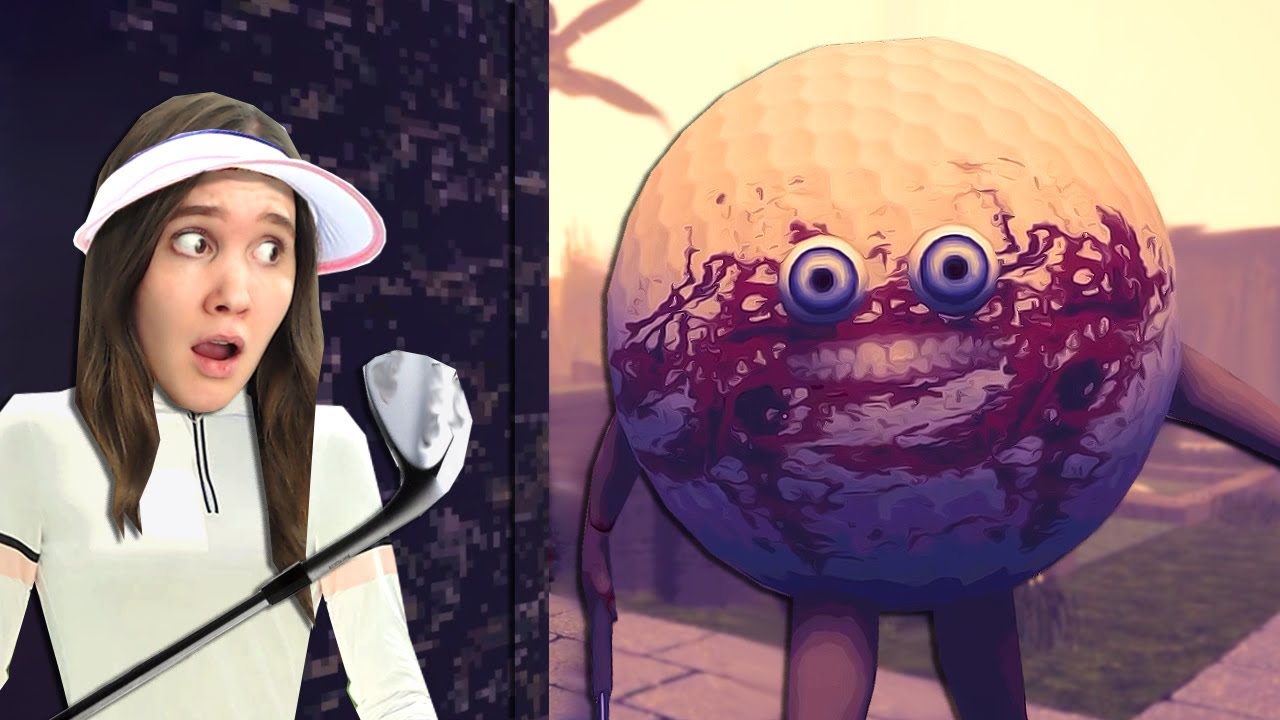 Olen Niin HUONO Golfissa Että Golfpallo Yrittää TAPPAA MINUT!?