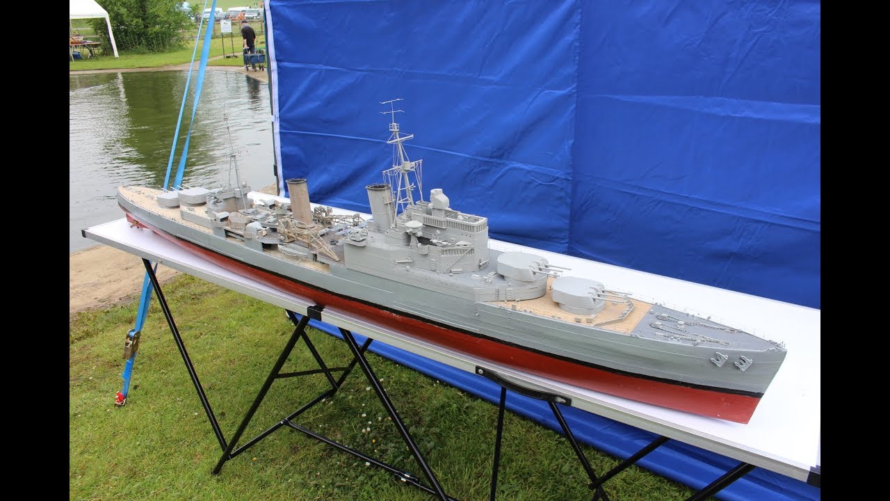 HMS Sheffield (1/96 scale - 6ft long)