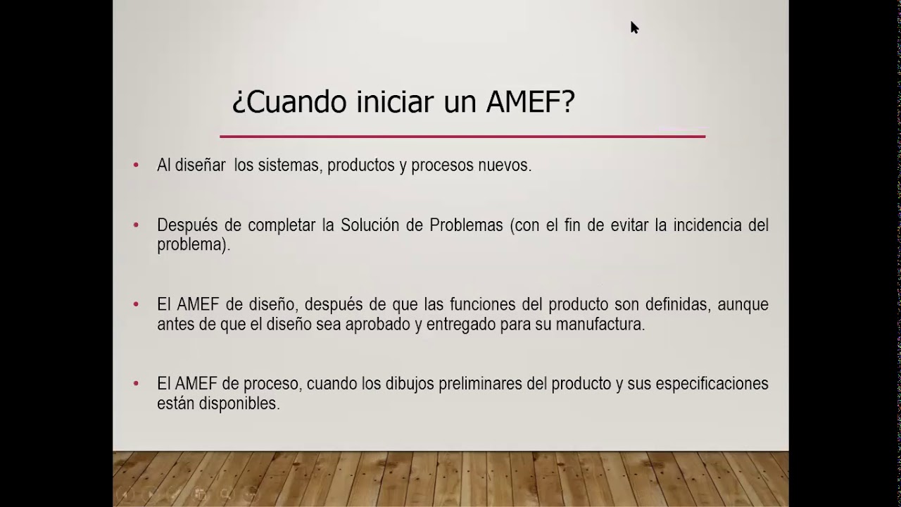 AMEF - 5 &acute;s - Mantenimiento