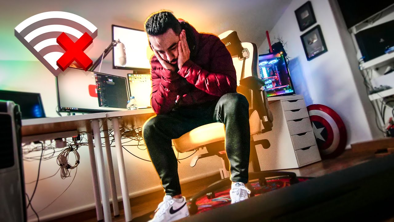 O DIA QUE EU FIQUEI SEM INTERNET...