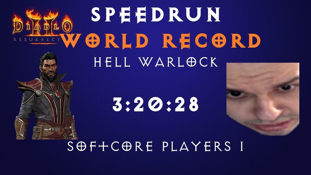 Спидран ВАРЛОКА в Diablo 2 Resurrected БЕЗ смертей с горячей ФИНАЛОЧКОЙ