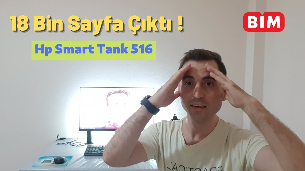 Bim HP Smart Tank Yazıcı 516 Wifi Yazıcı - Ön İnceleme